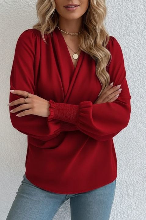 Bluzka VIONELGA RED, Kolor : czerwony, IVET.PL - Modna odzież