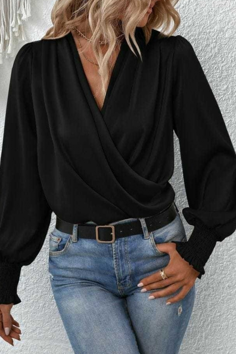 Bluzka VIONELGA BLACK, Kolor : czarny, IVET.PL - Modna odzież