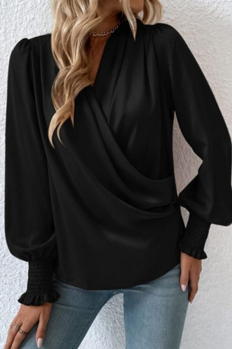 Bluzka VIONELGA BLACK, Kolor : czarny, IVET.PL - Modna odzież