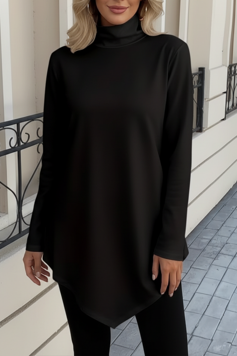 Bluzka SILMORGA BLACK, Kolor : czarny, IVET.PL - Modna odzież