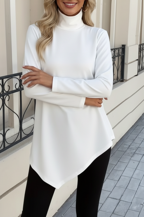 Bluzka SILMORGA WHITE, Kolor : biały, IVET.PL - Modna odzież