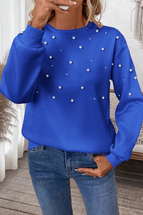 Bluzka KOVENDA BLUE, Kolor : chabrowy, IVET.PL - Modna odzież