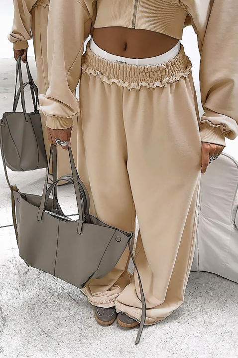 Komplet sportowy MARIALDA BEIGE, Kolor :  beżowy, IVET.PL - Modna odzież