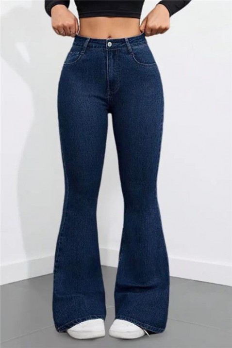 Jeansy ZARVILZA, Kolor : chabrowy, IVET.PL - Modna odzież