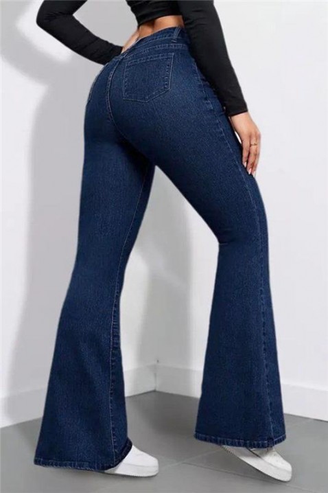 Jeansy ZARVILZA, Kolor : chabrowy, IVET.PL - Modna odzież