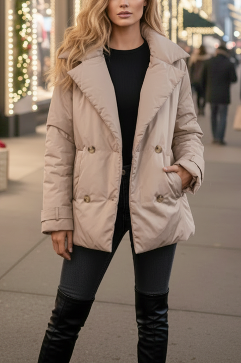 Kurtka TEKMELZA, Kolor :  beżowy, IVET.PL - Modna odzież