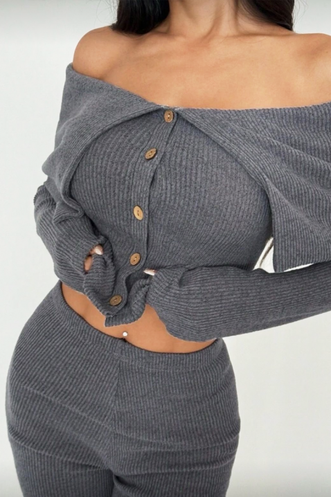 Komplet DRAVILD, Kolor : szary, IVET.PL - Modna odzież