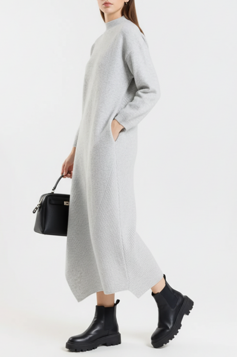 Sukienka MOKERZA GREY, Kolor : szary, IVET.PL - Modna odzież