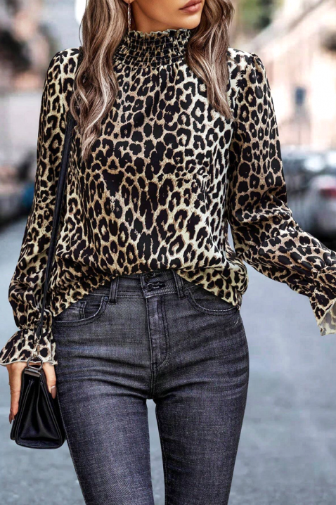 Bluzka LEOVERDA, Kolor : wielokolorowy, IVET.PL - Modna odzież