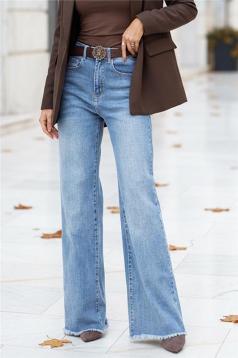 Jeansy DUNVELDA, Kolor : błękitny, IVET.PL - Modna odzież