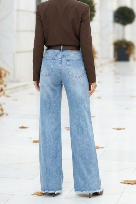 Jeansy DUNVELDA, Kolor : błękitny, IVET.PL - Modna odzież