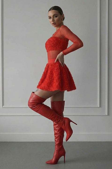 Komplet ZANRENDA RED, Kolor : czerwony, IVET.PL - Modna odzież