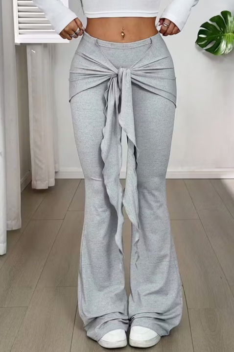 Spodnie TELVINA, Kolor : szary, IVET.PL - Modna odzież