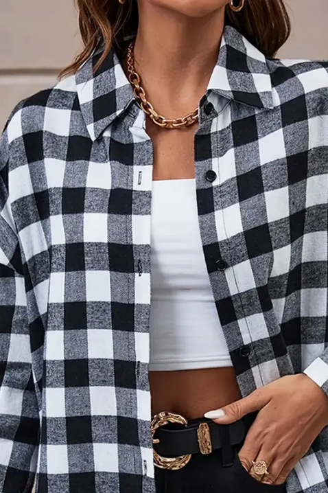 Koszula ABRONDA BLACK, Kolor : czarny, IVET.PL - Modna odzież