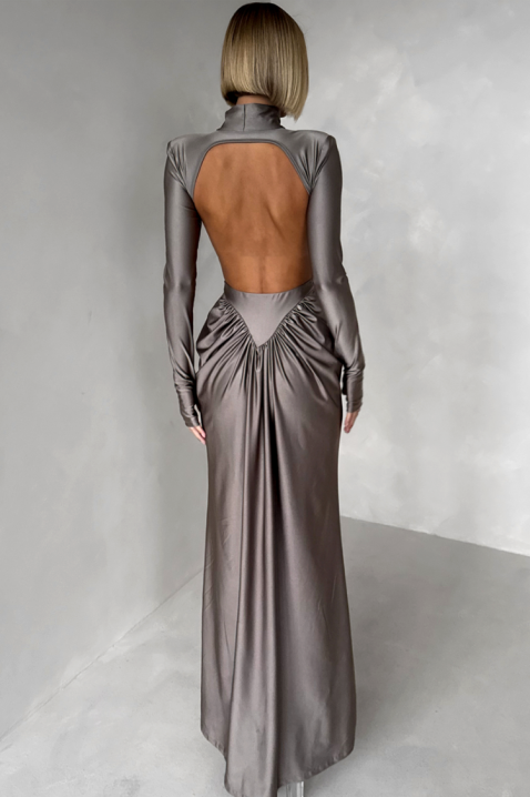 Sukienka ZABRELDA SILVER, Kolor : srebrny, IVET.PL - Modna odzież