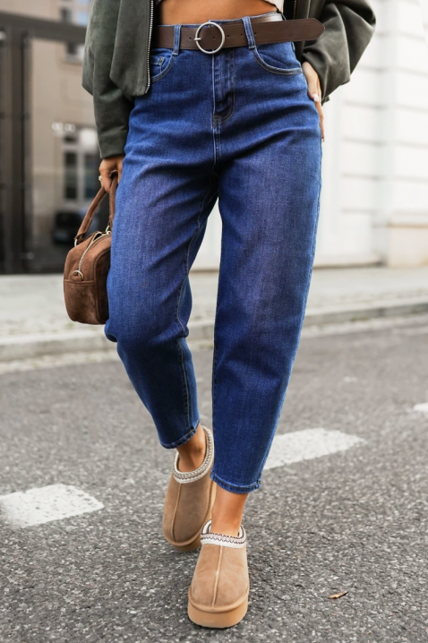 Jeansy ZALVENZA, Kolor : granatowy, IVET.PL - Modna odzież