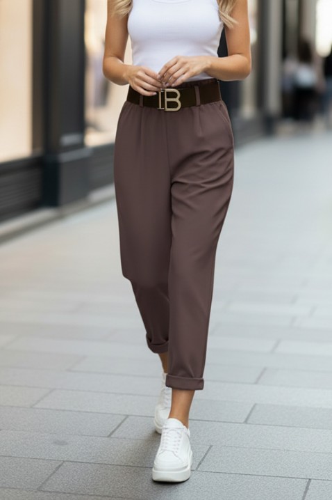 Spodnie LOVRENZA MOCHA, Kolor : mocca, IVET.PL - Modna odzież