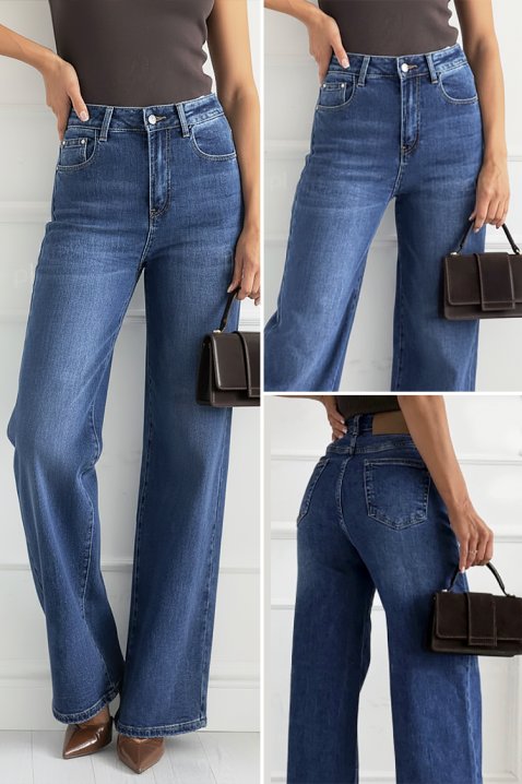 Jeansy GLOVELA, Kolor : chabrowy, IVET.PL - Modna odzież