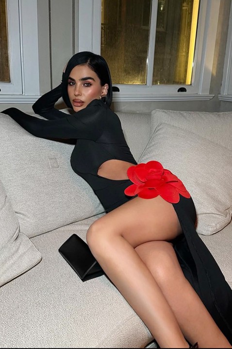 Sukienka AMVELINA BLACK, Kolor : czarny, IVET.PL - Modna odzież