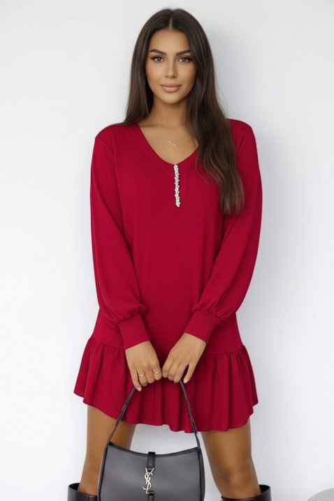 Sukienka GOLBERDA RED, Kolor : czerwony, IVET.PL - Modna odzież