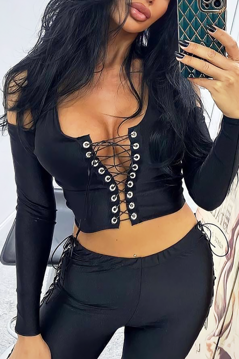 Komplet BARLONA, Kolor : czarny, IVET.PL - Modna odzież