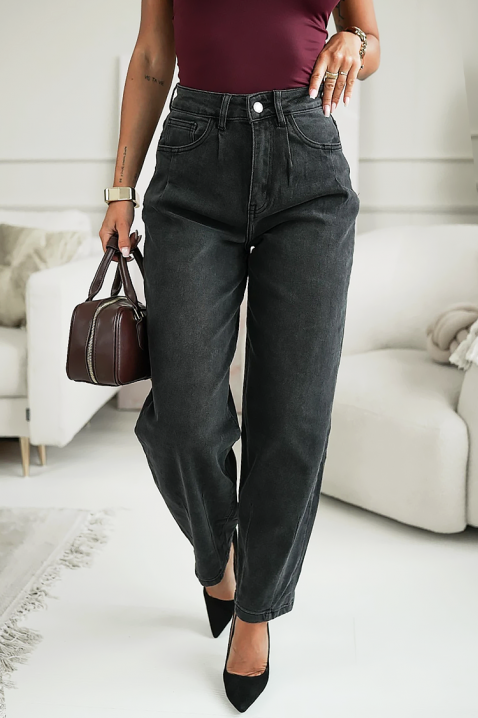 Jeansy DELVIA, Kolor : czarny, IVET.PL - Modna odzież