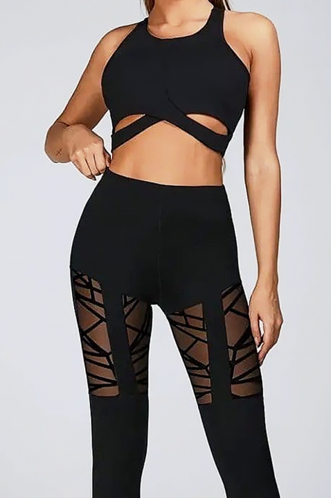 Legginsy MARZITA, Kolor : czarny, IVET.PL - Modna odzież