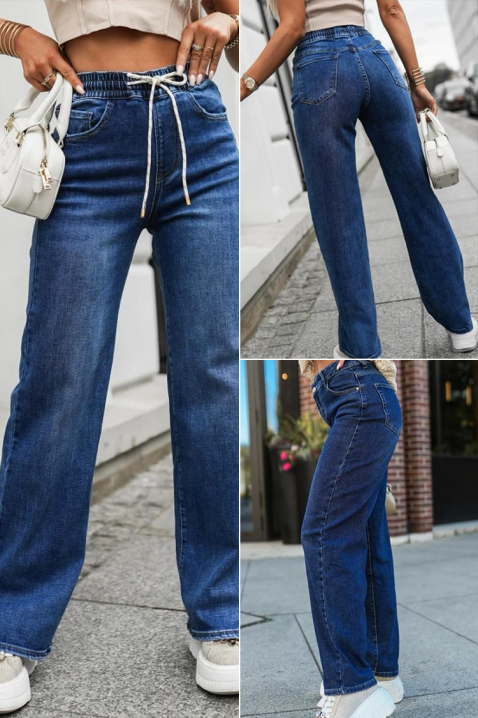 Jeansy MOSKONZA, Kolor : chabrowy, IVET.PL - Modna odzież