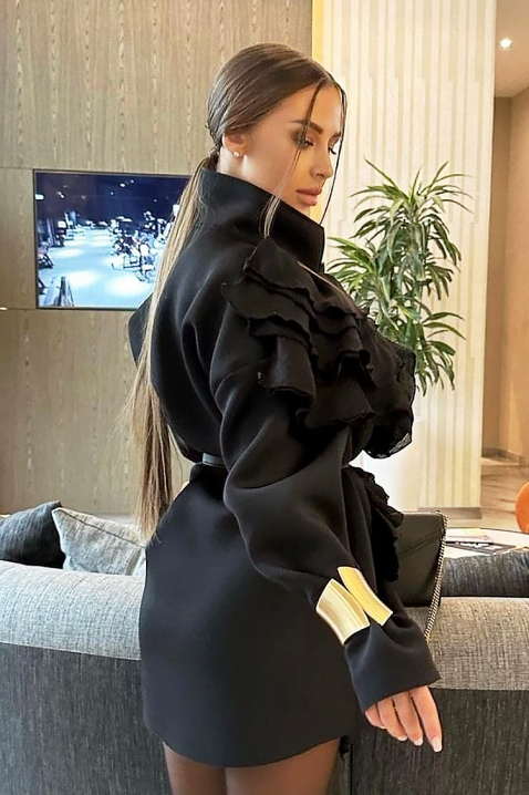 Sukienka BELOVETA, Kolor : czarny, IVET.PL - Modna odzież