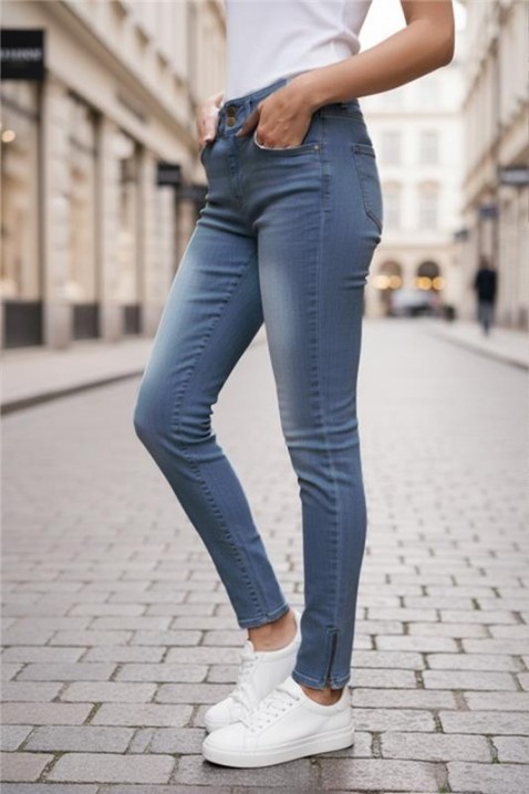 Jeansy KRIMIZA BLUE, Kolor : chabrowy, IVET.PL - Modna odzież