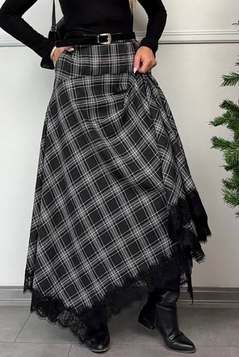 Spódnica KEDILZA, Kolor : czarny, IVET.PL - Modna odzież