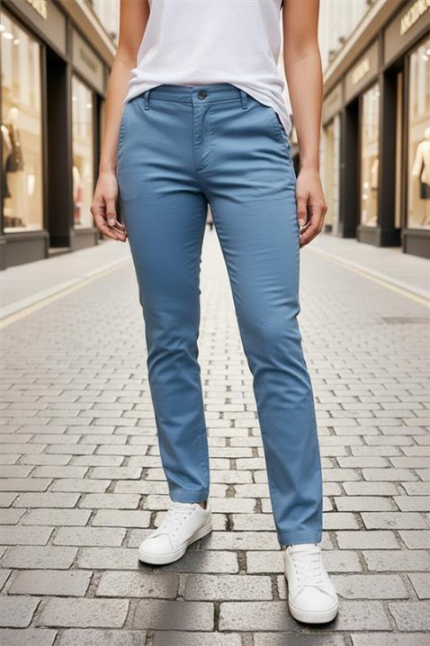 Jeansy DUANZA, Kolor : błękitny, IVET.PL - Modna odzież