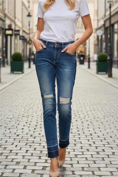 Jeansy IRLONDANA, Kolor : chabrowy, IVET.PL - Modna odzież