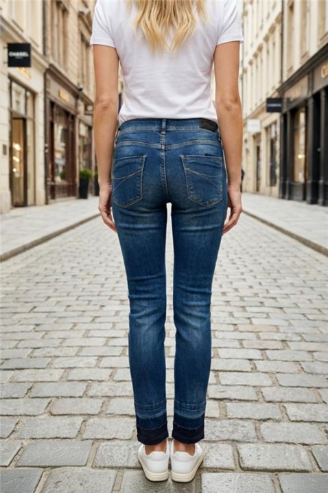 Jeansy IRLONDANA, Kolor : chabrowy, IVET.PL - Modna odzież