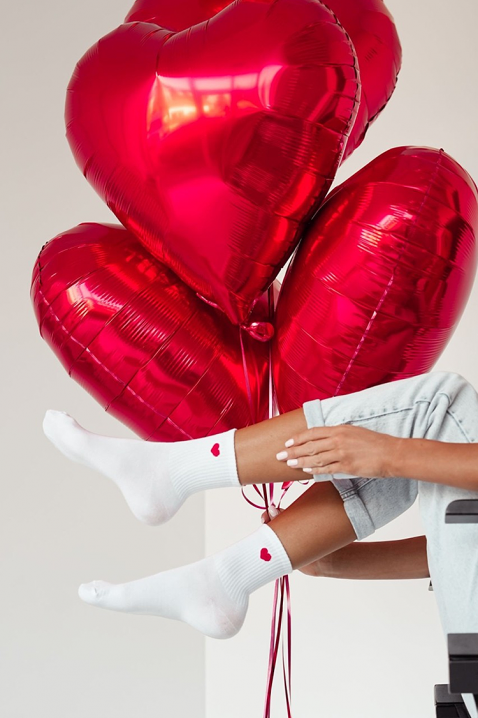 Skarpety SOLGERMA WHITE, Kolor : biały, IVET.PL - Modna odzież