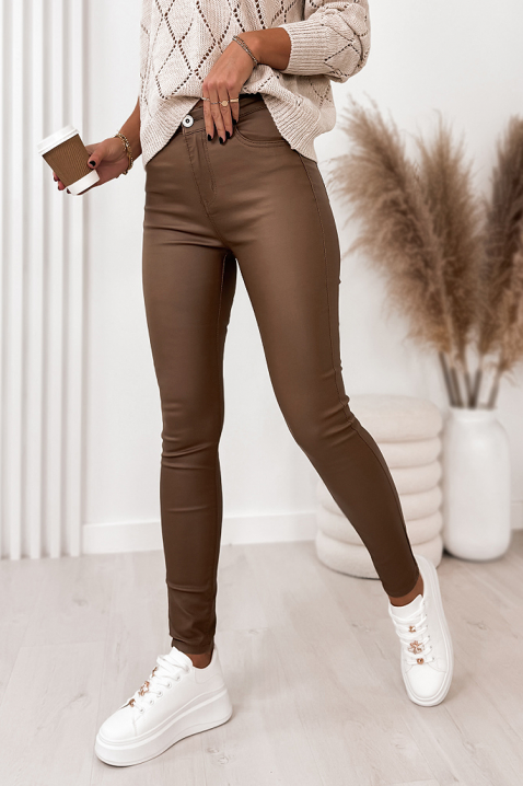 Spodnie BRAVOLZA, Kolor : brązowy, IVET.PL - Modna odzież