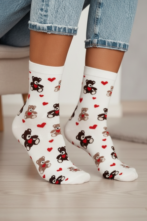 Skarpety PINTELGA, Kolor : biały, IVET.PL - Modna odzież