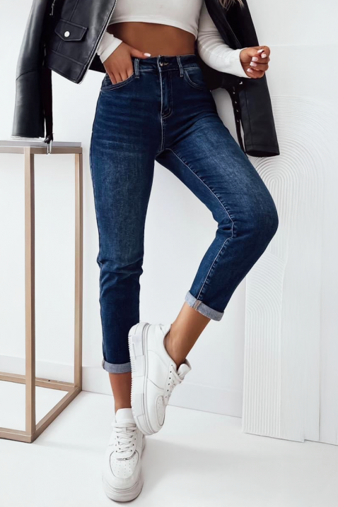 Jeansy OLIVANA, Kolor : granatowy, IVET.PL - Modna odzież