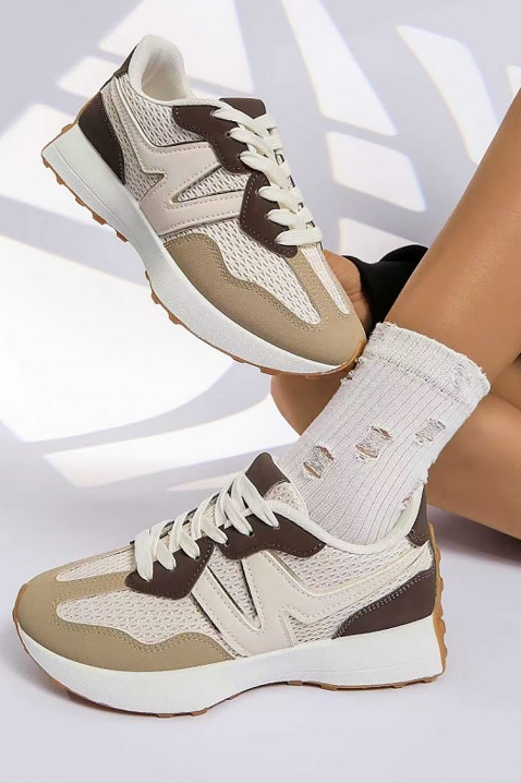 Sneakersy BALANZA, Kolor : brązowy, IVET.PL - Modna odzież