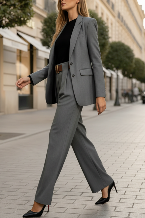 Marynarka BLEFIDA, Kolor : szary, IVET.PL - Modna odzież