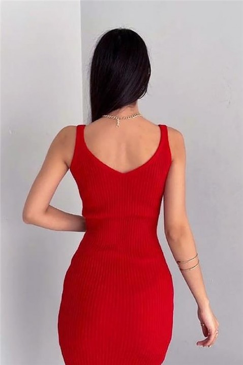 Komplet MUGLERA, Kolor : czerwony, IVET.PL - Modna odzież