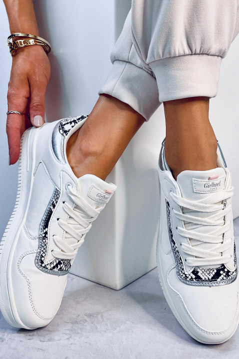 Trampki VERLIONA, Kolor : biały, IVET.PL - Modna odzież