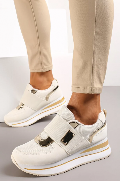 Sneakersy REMILTA, Kolor : biały, IVET.PL - Modna odzież