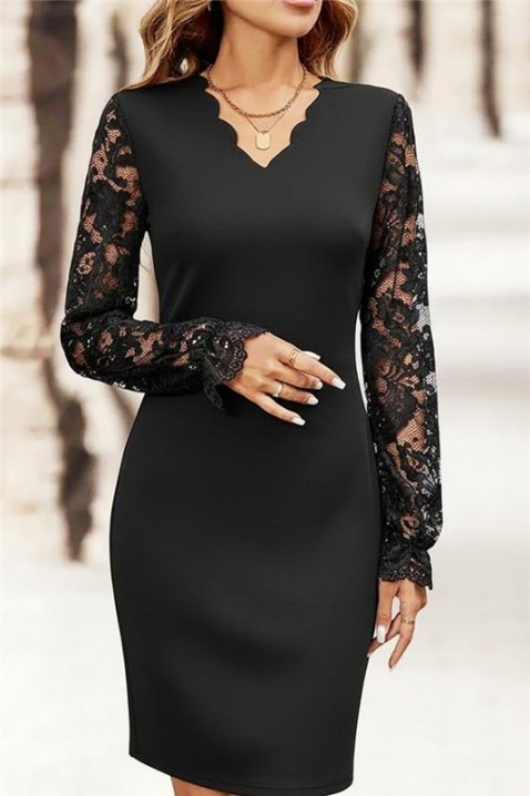 Sukienka ONELFIA, Kolor : czarny, IVET.PL - Modna odzież