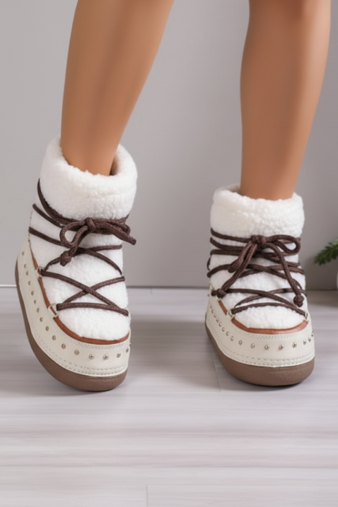 Apreski PLITOLDA WHITE, Kolor : biały, IVET.PL - Modna odzież