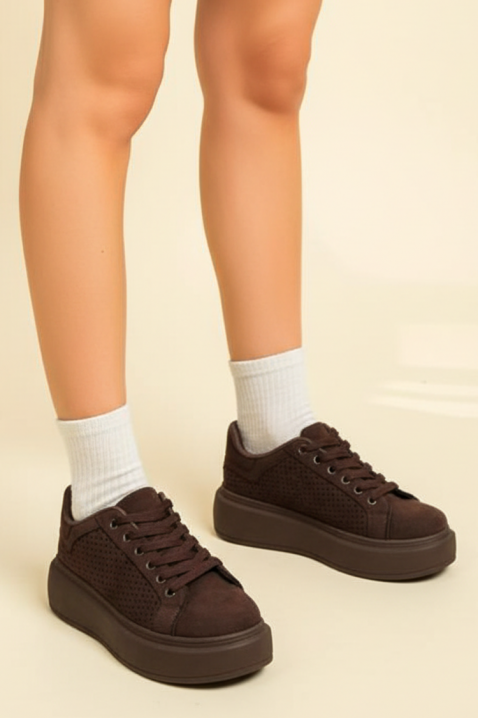 Trampki DALVENDRA, Kolor : brązowy, IVET.PL - Modna odzież