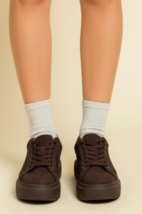 Trampki DALVENDRA, Kolor : brązowy, IVET.PL - Modna odzież