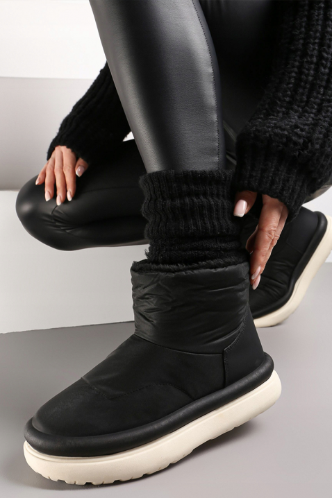 Botki BORVELZA, Kolor : czarny, IVET.PL - Modna odzież