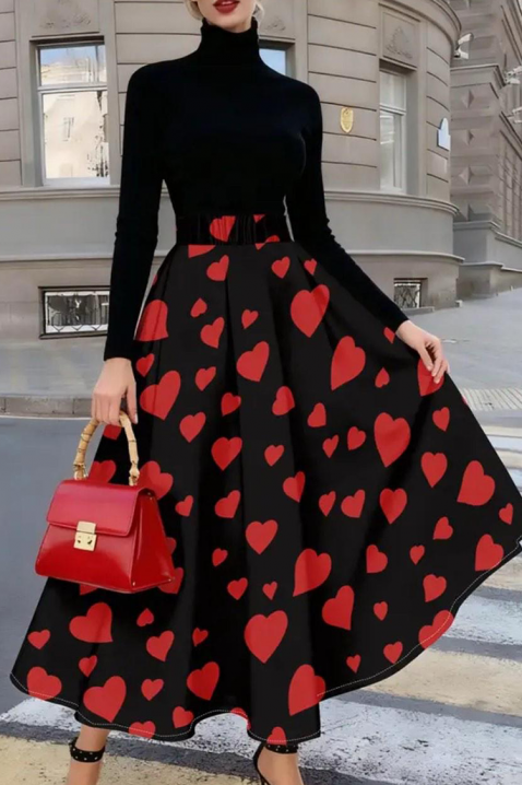 Spódnica HERTILZA, Kolor : czarny, IVET.PL - Modna odzież