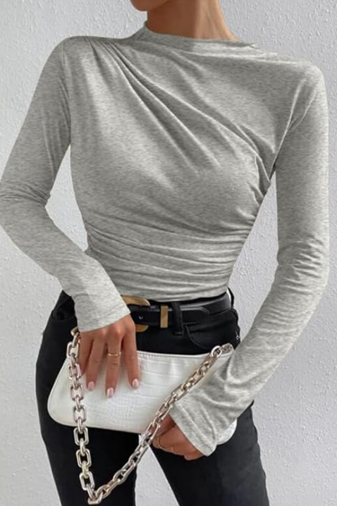 Bluzka ALRONDA GREY, Kolor : szary, IVET.PL - Modna odzież